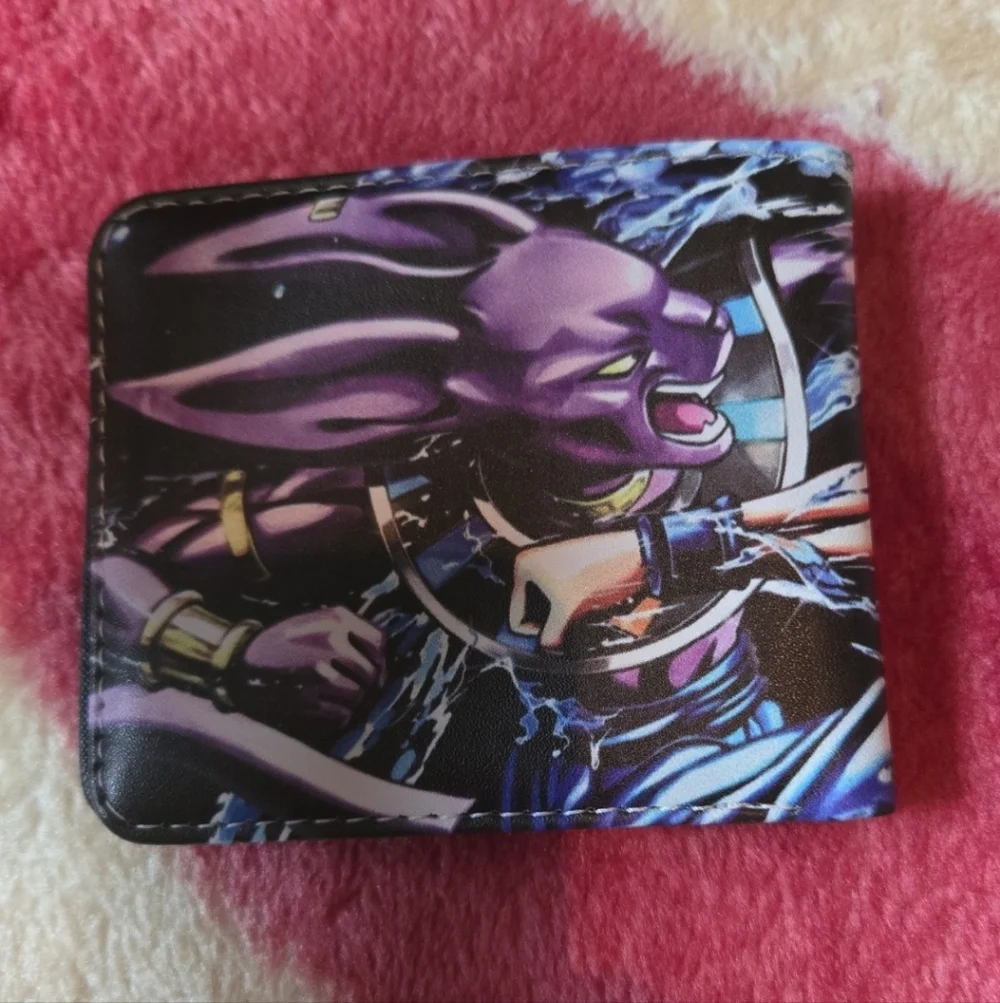 New dragon ball z anime manga leather wallet